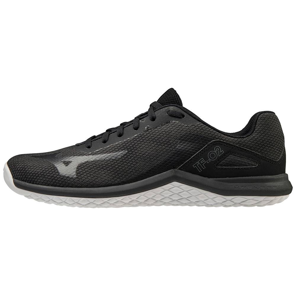 Scarpe da Ginnastica Mizuno TF-02 Uomo - Nere/Grigie - 34697-STKA